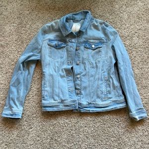 NWT! Womens light denim jacket!
